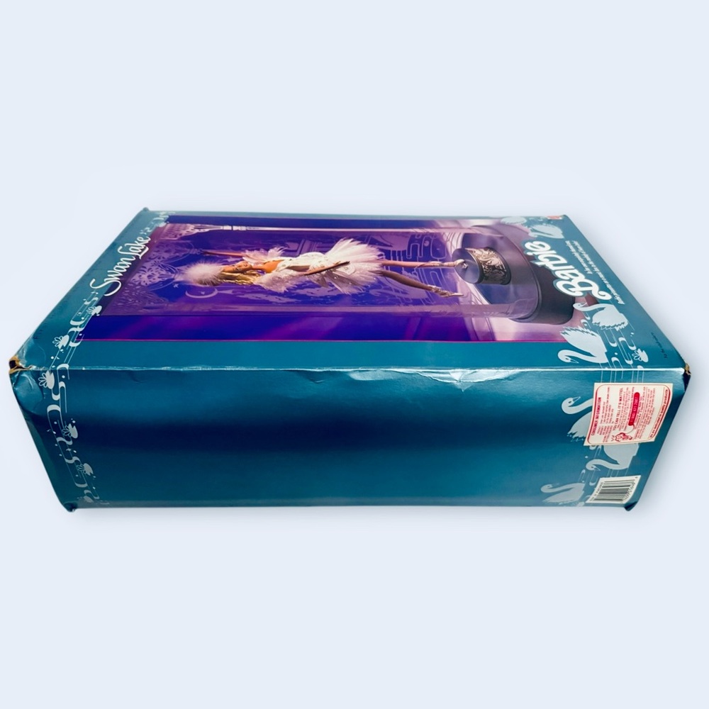 Vintage Barbie SWAN LAKE Music Box  #1648 MUSICAL BALLERINA DOLL 1991 w/ Box EC! - Picture 14 of 16